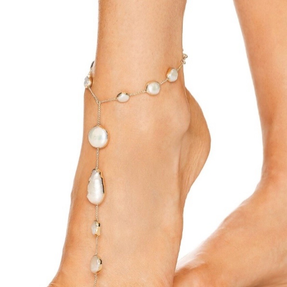 Cult Gaia Suri Toe Ring Anklet